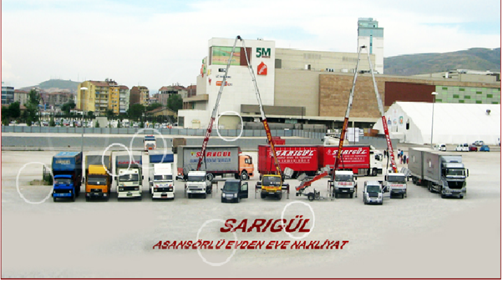 Sarıgül Asansörlü Evden Eve Taşımacılık